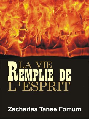 cover image of La Vie Remplie de L'Esprit